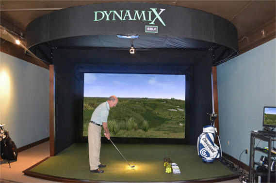 X316ST and W401 Project  Life-like Clarity in TruGolf Simulators