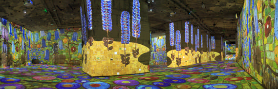 Optoma helps to create a dazzling multimedia show at Carrières de Lumières