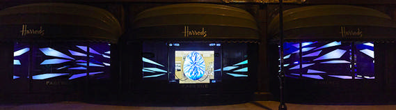 Stunning projection mapped Faberge egg at Harrods stops shoppers in their tracks