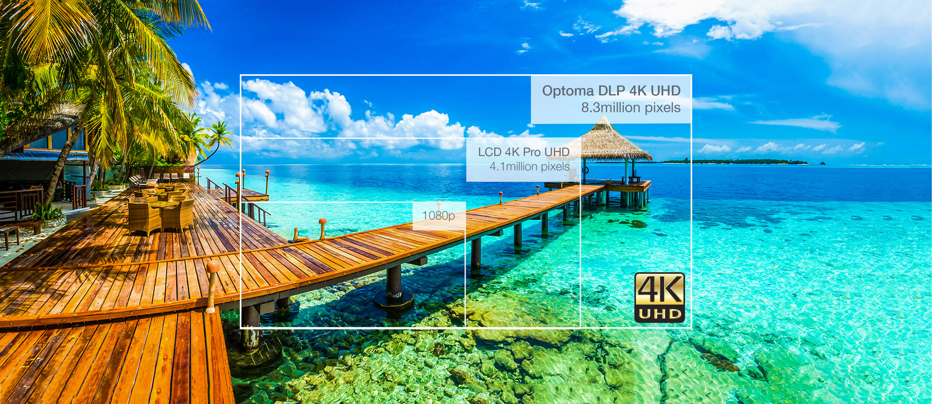 True 4K UHD Resolution